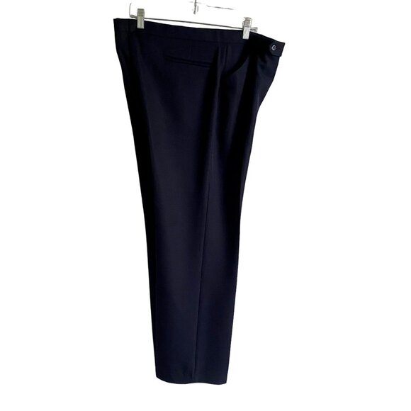 Men's Dark Blue Polyester Pants 38 Waist 32 Length - Picture 5 of 8
